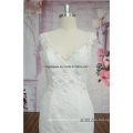 2017 Latest Lace Wedding Gown Vogue Scoop Neck